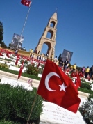 The Turkish 57th Regiment Memorial.