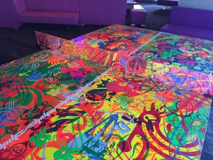 Is this not the coolest ping pong table ever?